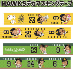 HAWKSキャラクターシール