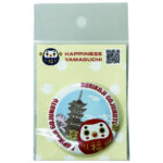 ふくだるま缶バッチ4種